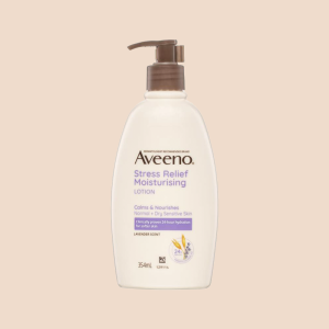 Aveeno Stress Relief Lavender Scented Moisturizing Body Lotion-354ml